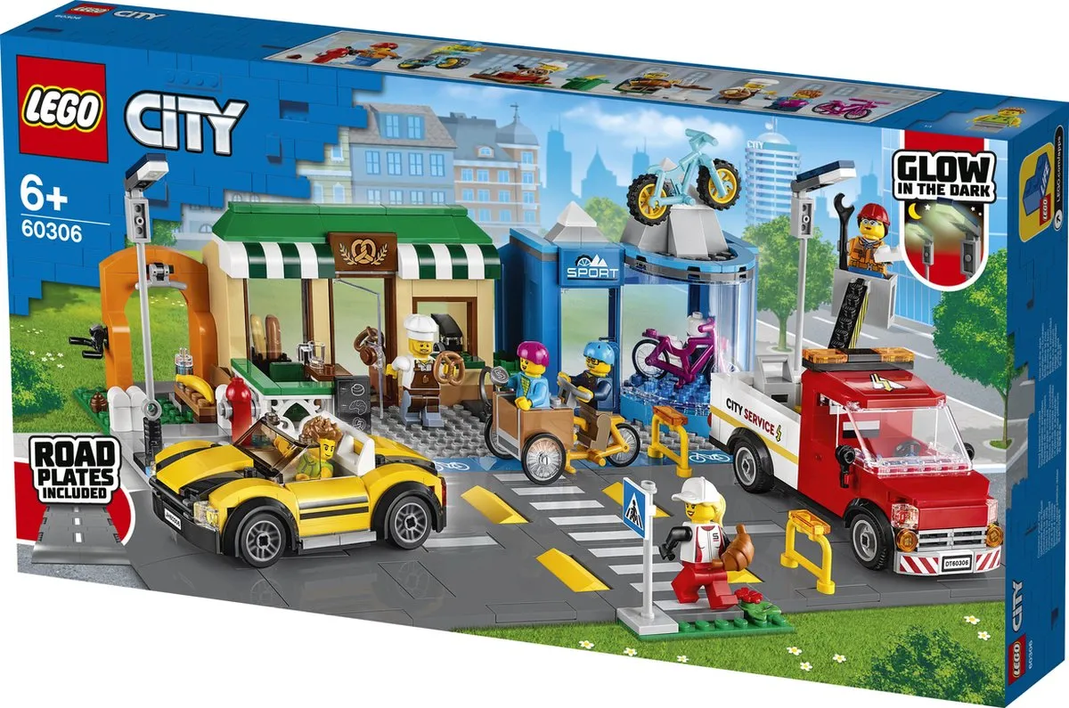 LEGO City Winkelstraat 60306 - 48 Stukken