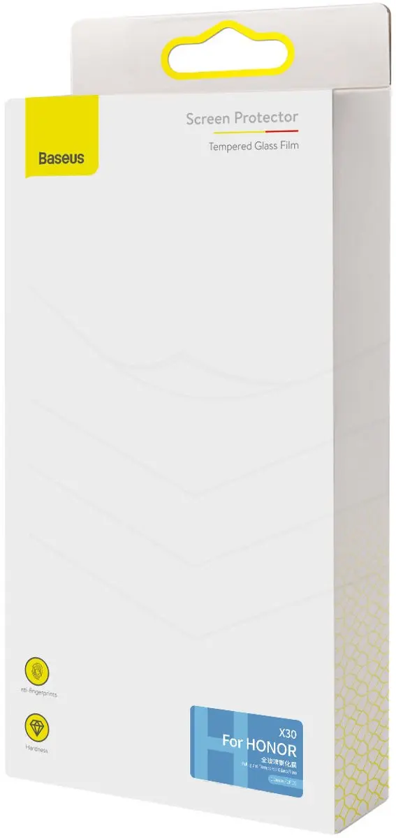 Baseus HONOR X30 Gehard Glas Hoesje 0,3mm - 2 Stuks - Wit