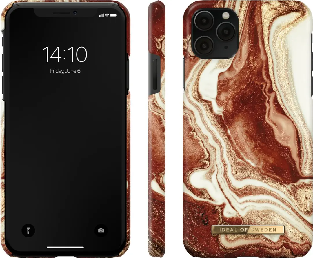 iDeal of Sweden Fashion Case iPhone 11 Pro Max Golden Rusty Marble - IDFCGM19-I1965-163