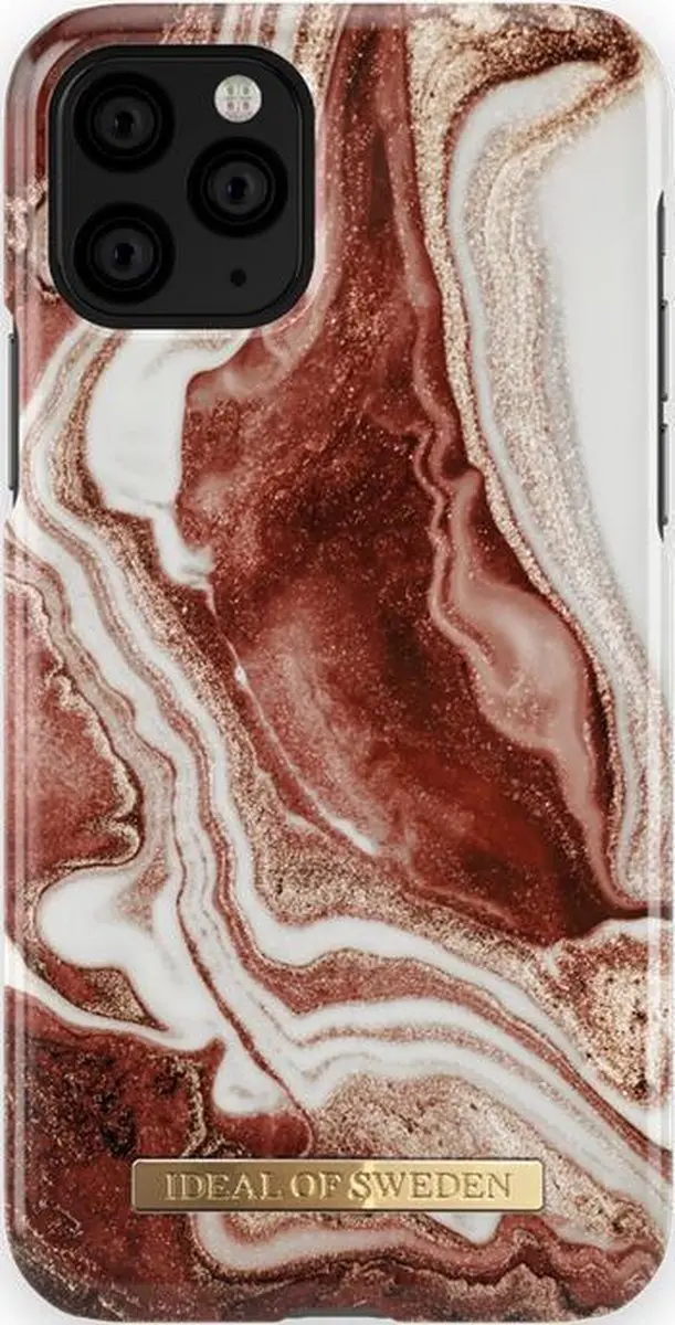 iDeal of Sweden Fashion Case iPhone 11 Pro Max Golden Rusty Marble