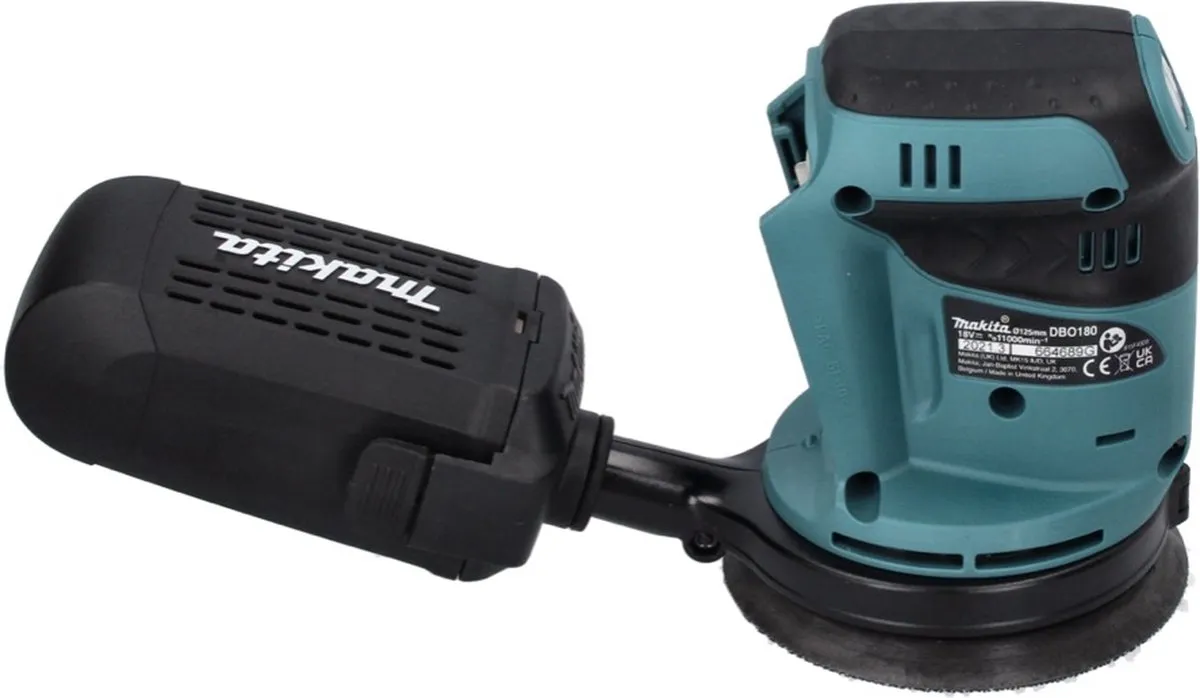 Makita DBO 180 RT Excentrische Schuurmachine 125mm - 18V - 2x 5,0Ah