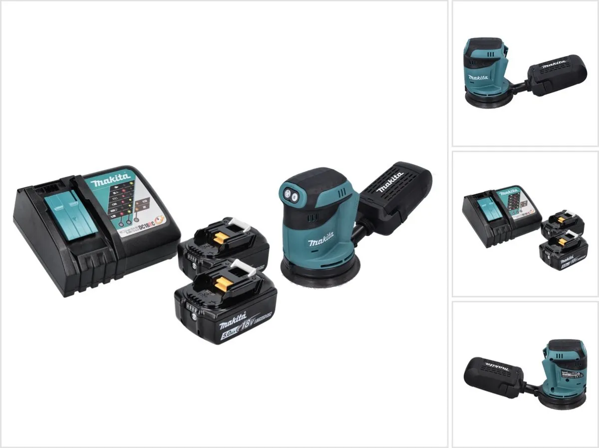 Makita DBO 180 RT Excentrische Schuurmachine 125mm