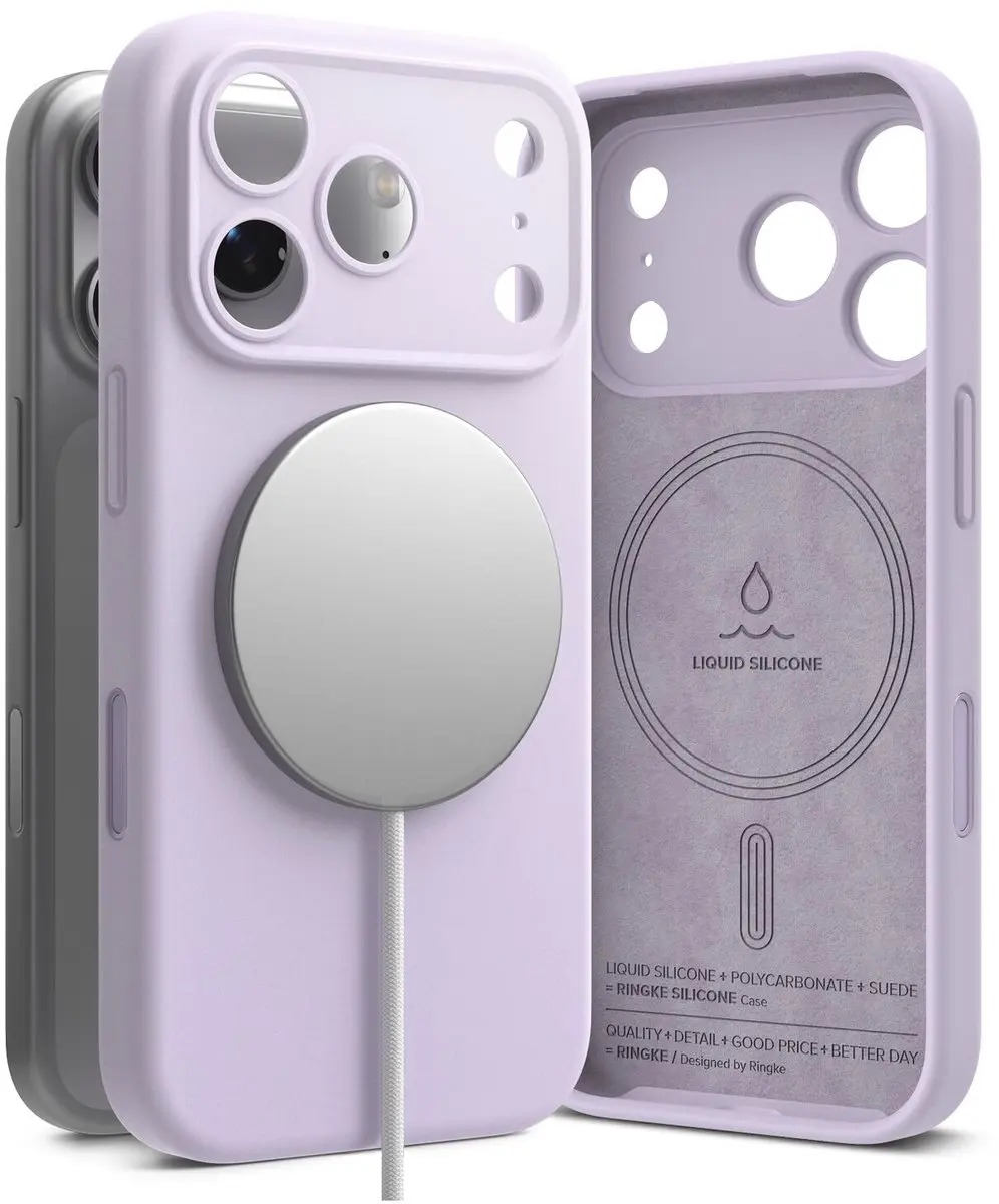 Ringke Silicone MagSafe Hoesje iPhone 17 Pro