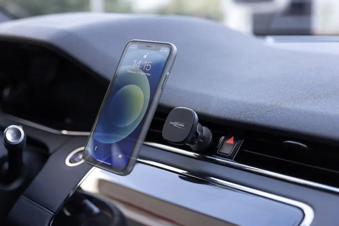 Ansmann Magnetische Autohouder - Smartphone - Universeel - Zwart