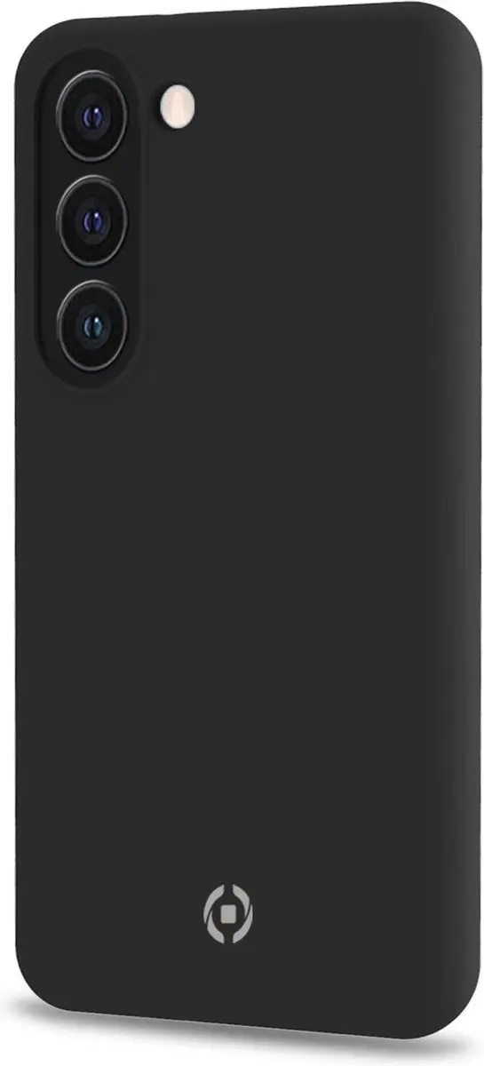 Celly Cromo Siliconen Hoesje Samsung Galaxy S23 - Zwart - MPN 8021735200550