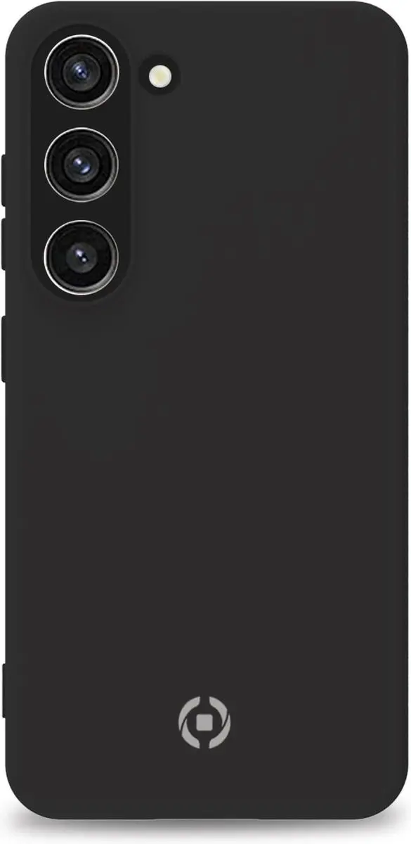 Celly Cromo Siliconen Hoesje Samsung Galaxy S23 - Zwart - MPN 8021735200550