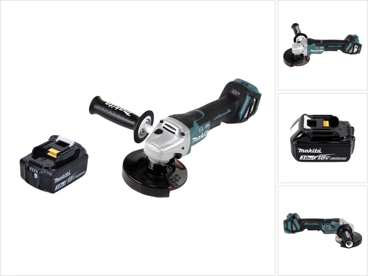 Makita DGA 517 F1 Haakse Slijper 18V 125mm