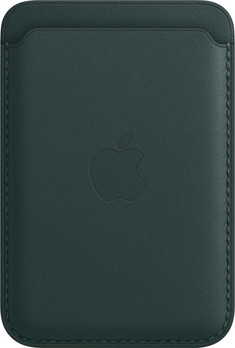 Apple Leren Kaarthouder MagSafe Bosgroen