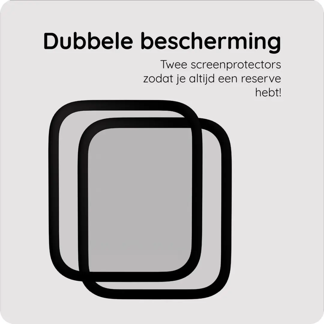 Just in Case Apple Watch 44mm Schermprotector - 2 Stuks - Gehard Glas