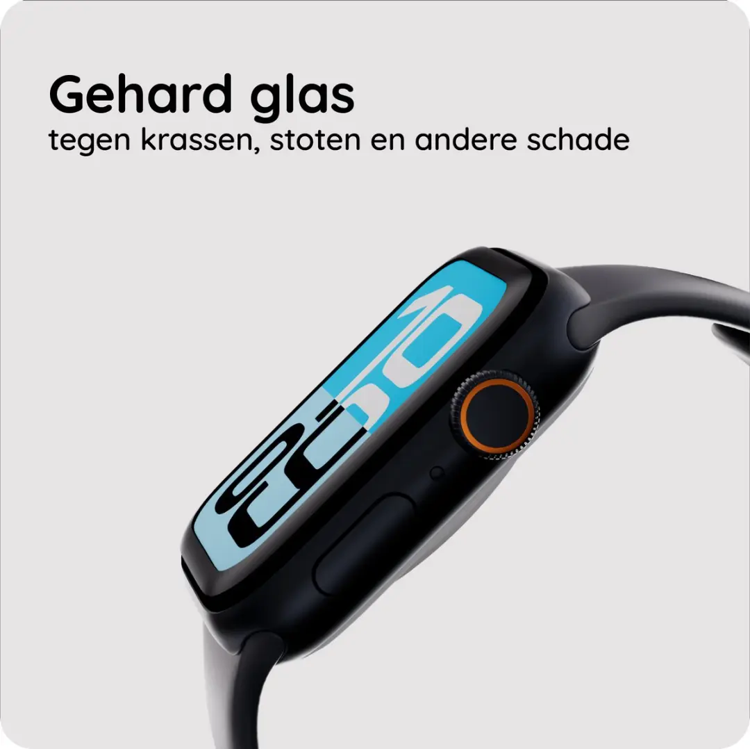 Just in Case Apple Watch 44mm Schermprotector - 2 Stuks - Gehard Glas