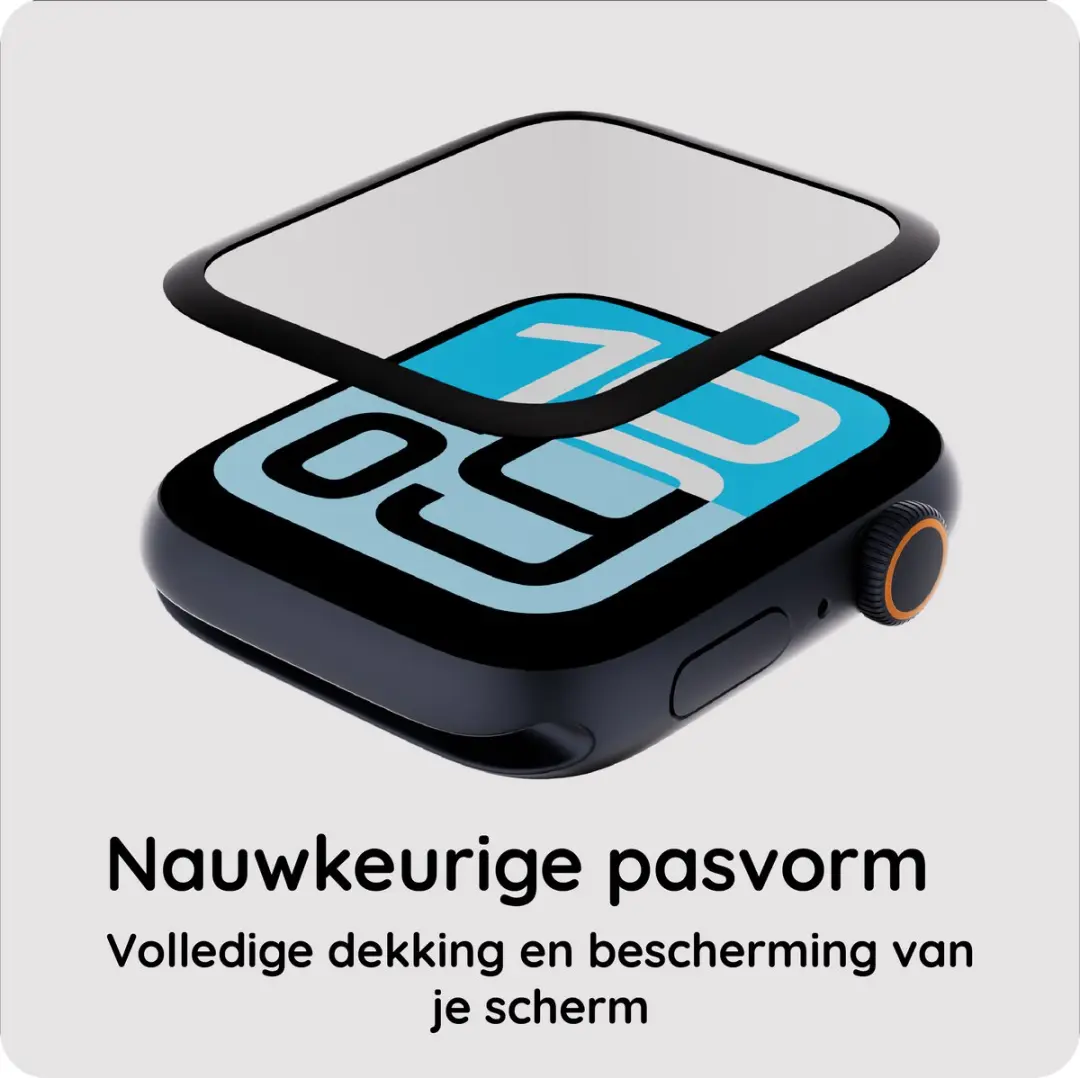 Just in Case Apple Watch 44mm Schermprotector - 2 Stuks - Gehard Glas