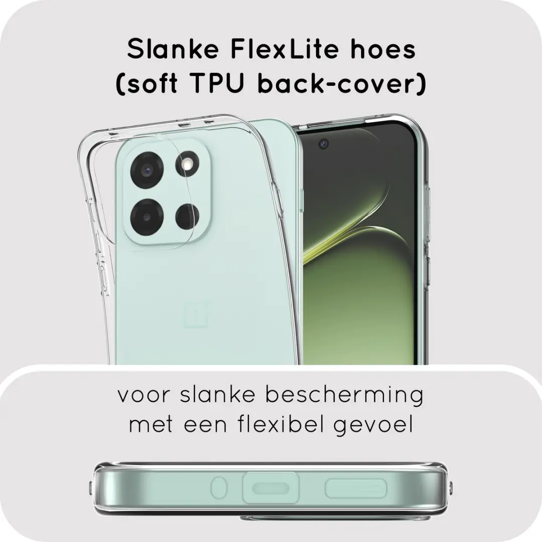 Just in Case Siliconen Hoesje OnePlus Nord 6 MON2923KL0 - Transparant