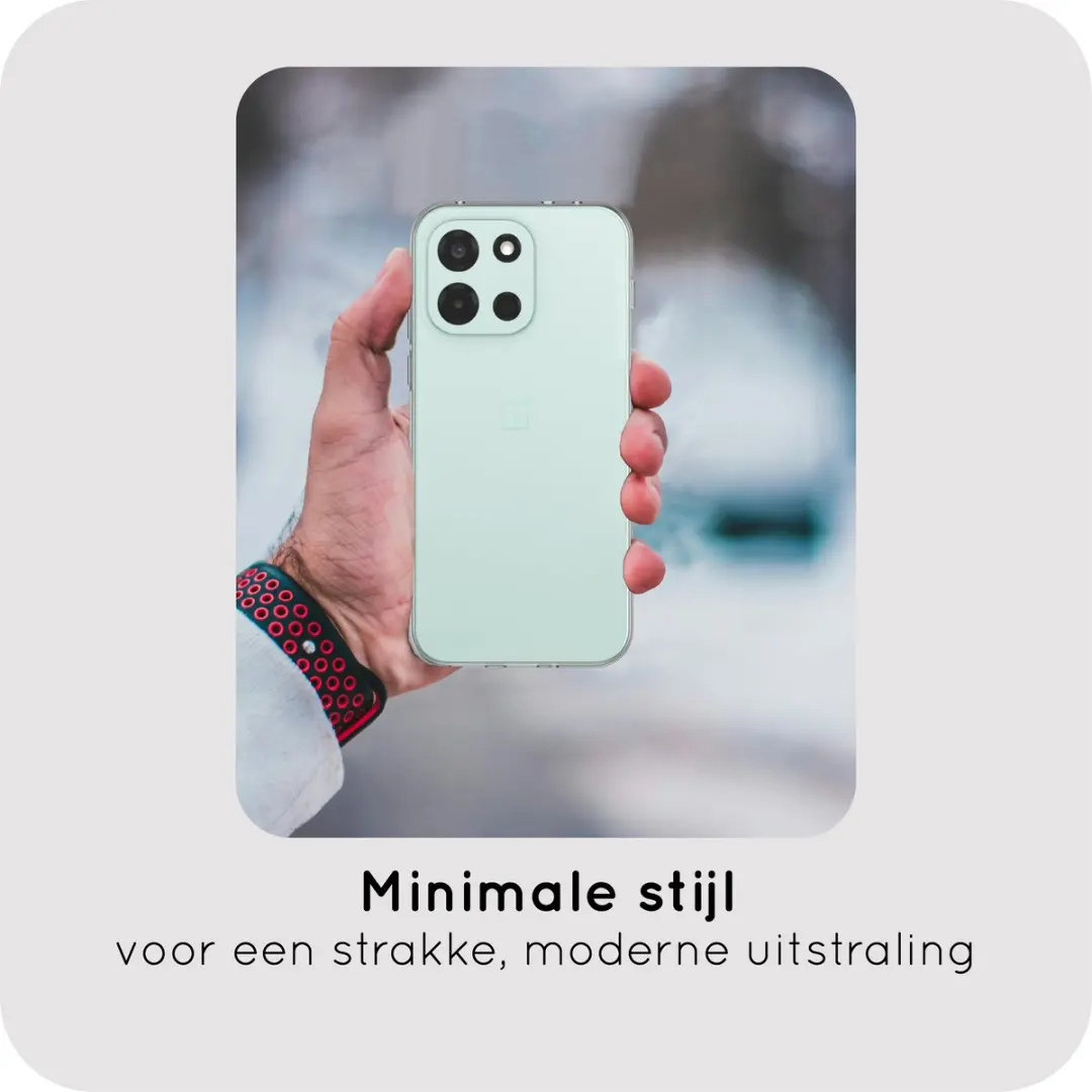 Just in Case Siliconen Hoesje OnePlus Nord 6 MON2923KL0 - Transparant
