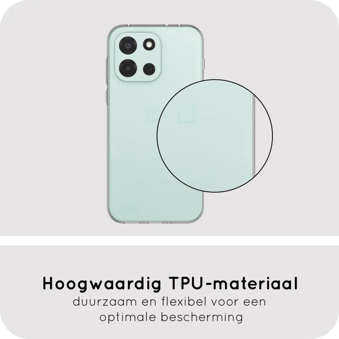 Just in Case Siliconen Hoesje OnePlus Nord 6 MON2923KL0 - Transparant