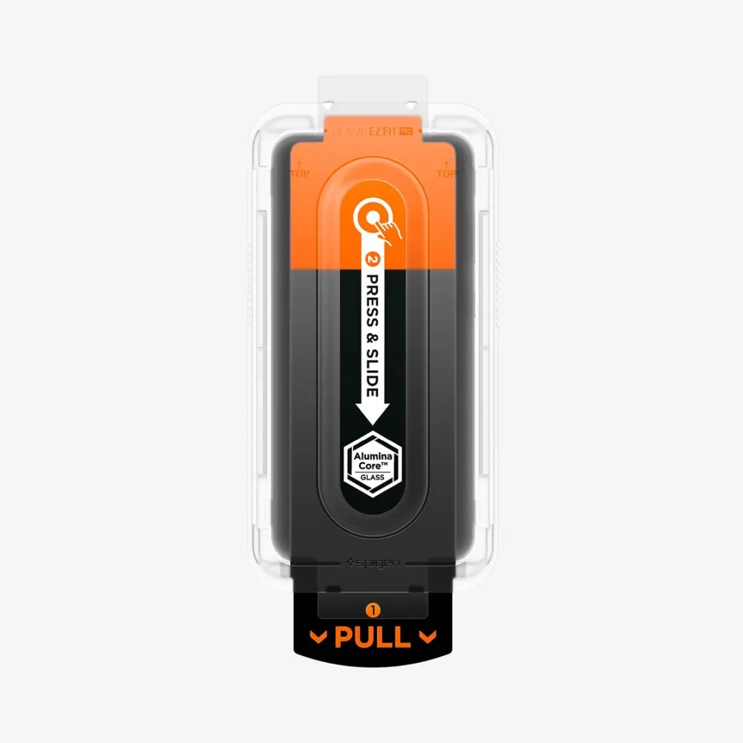 Spigen Glas.TR EZ Fit Pro Glasbescherming - 2 Stuks