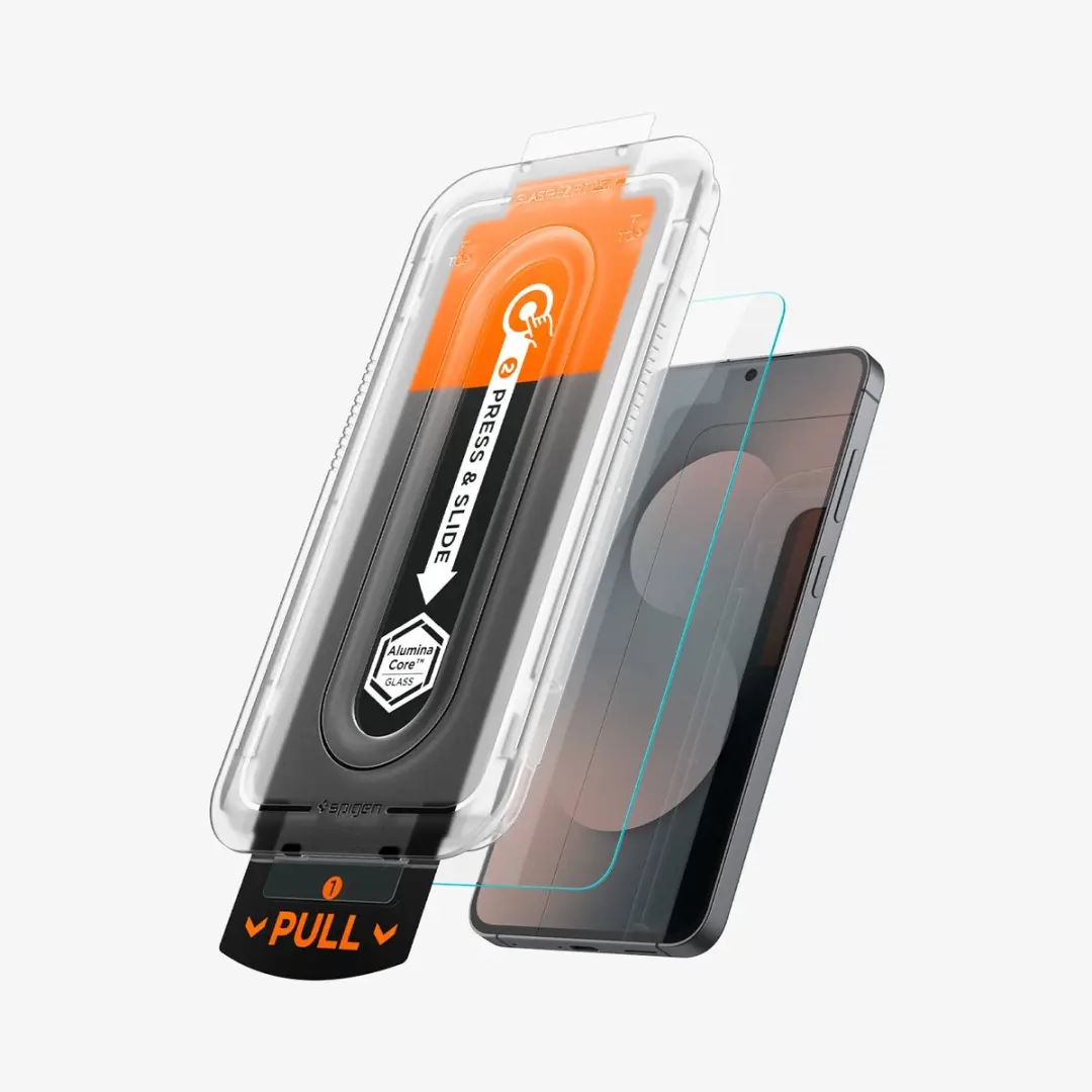 Spigen Glas.TR EZ Fit Pro Glasbescherming - 2 Stuks