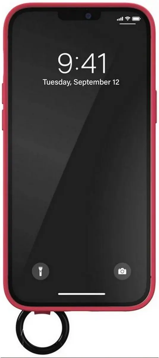 Adidas Hand Strap Back Case - iPhone 12 Pro Max Roze
