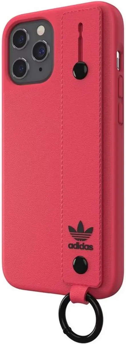 Adidas Hand Strap Back Case - iPhone 12 Pro Max Roze