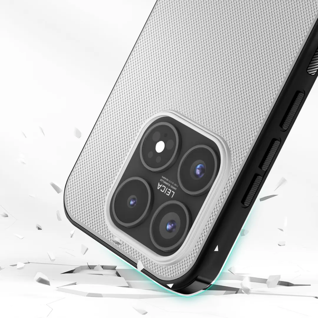 Nillkin Frosted Shield Pro Hoesje Xiaomi 17 - Wit/Zwart