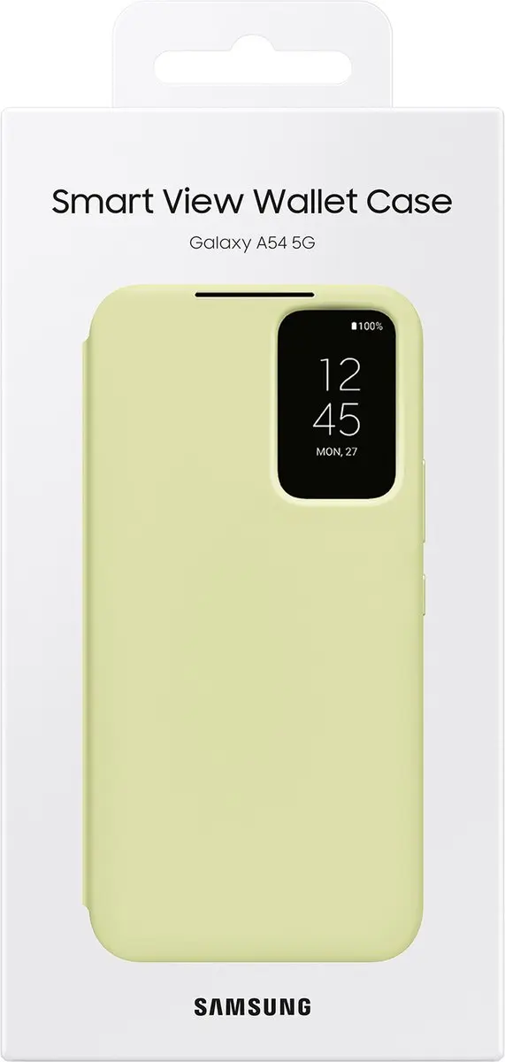 Samsung Smart S View Hoesje Galaxy A54 - Lime - EF-ZA546CGEGWW
