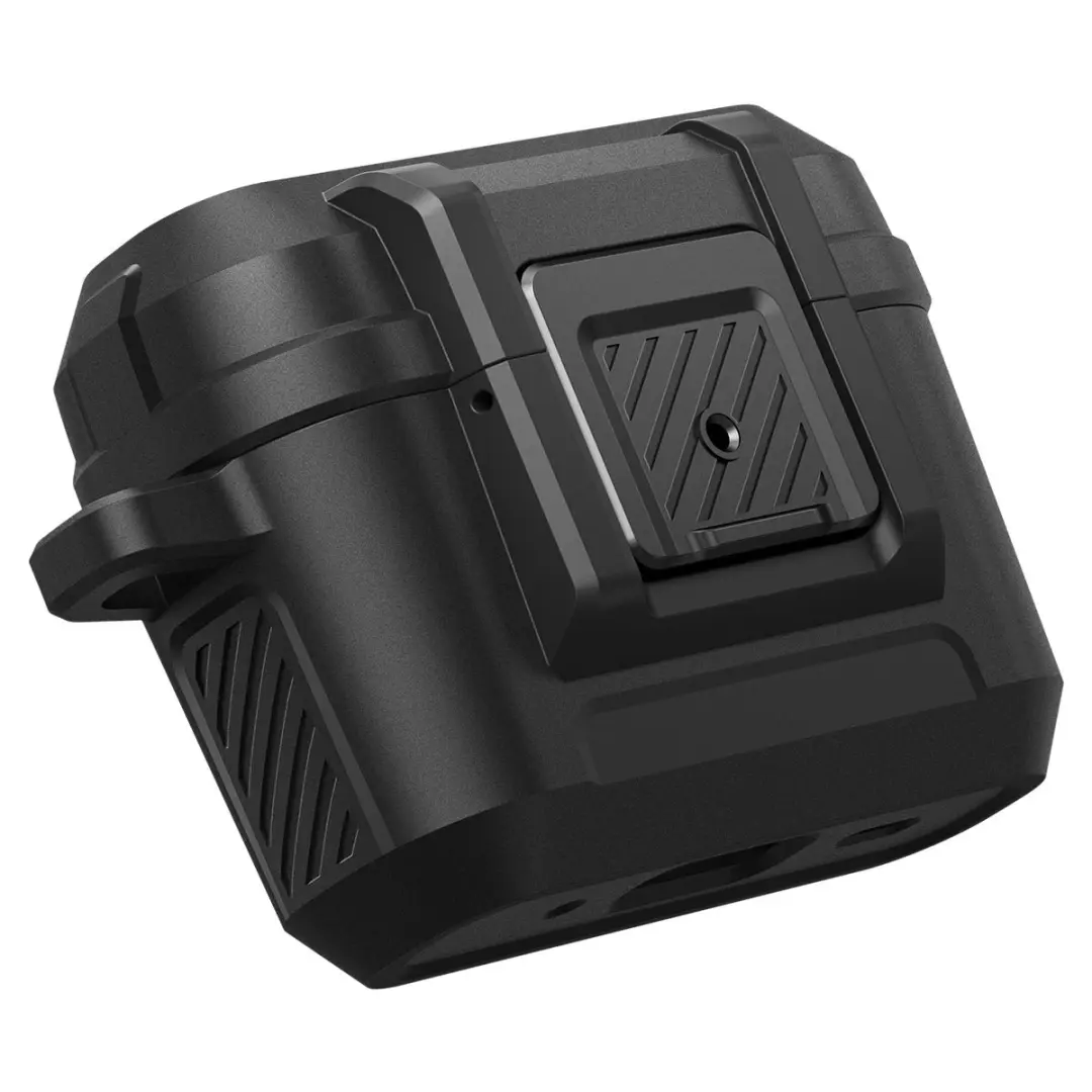 Spigen Lock Fit ACS05485 Hoesje - AirPods Pro 2 (2022) - Zwart - afbeelding 6 van 6