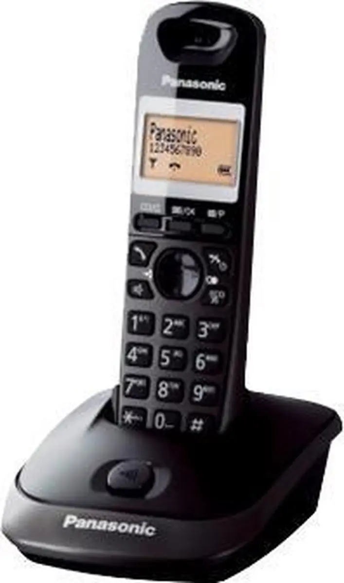 Panasonic KX-TG2511PDT DECT Telefoon - 1 Handset - Zwart