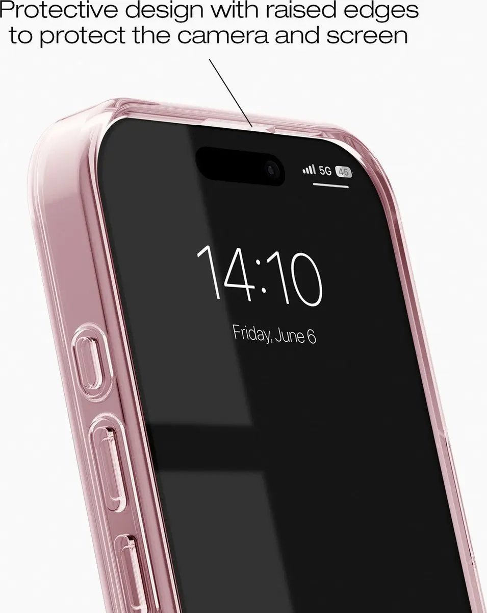 iDeal of Sweden Mirror Case IDMRCMS-I2461-482 - iPhone 16 - MagSafe - Rose Pink - afbeelding 2 van 5