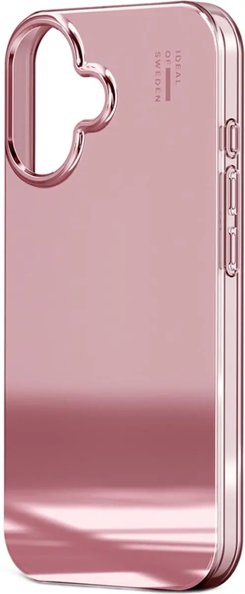 iDeal of Sweden Mirror Case IDMRCMS-I2461-482 - iPhone 16 - MagSafe - Rose Pink - afbeelding 5 van 5