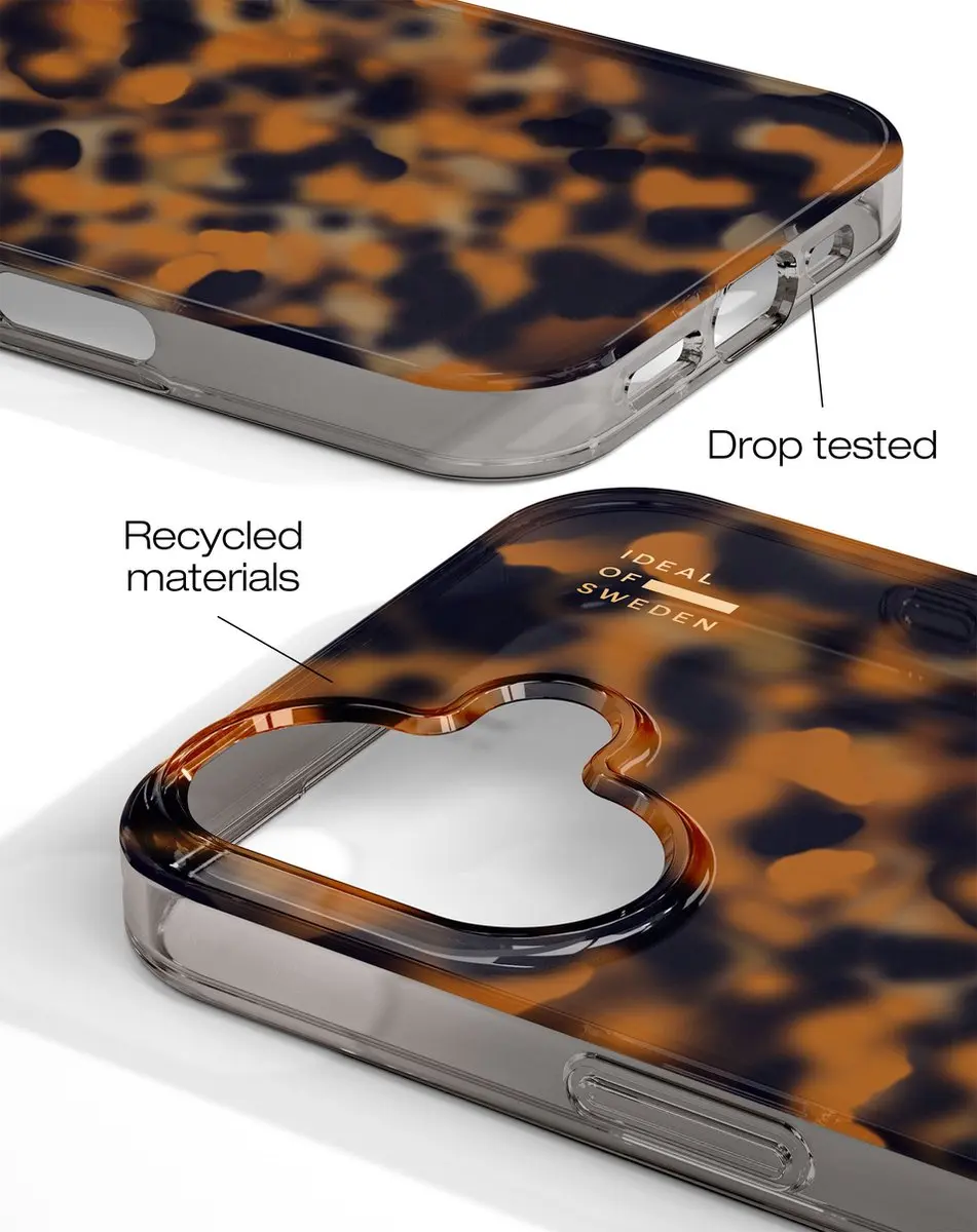iDeal of Sweden Clear Case iPhone 16 Plus Tortoise - IDCLC-I2467-518 - afbeelding 2 van 5