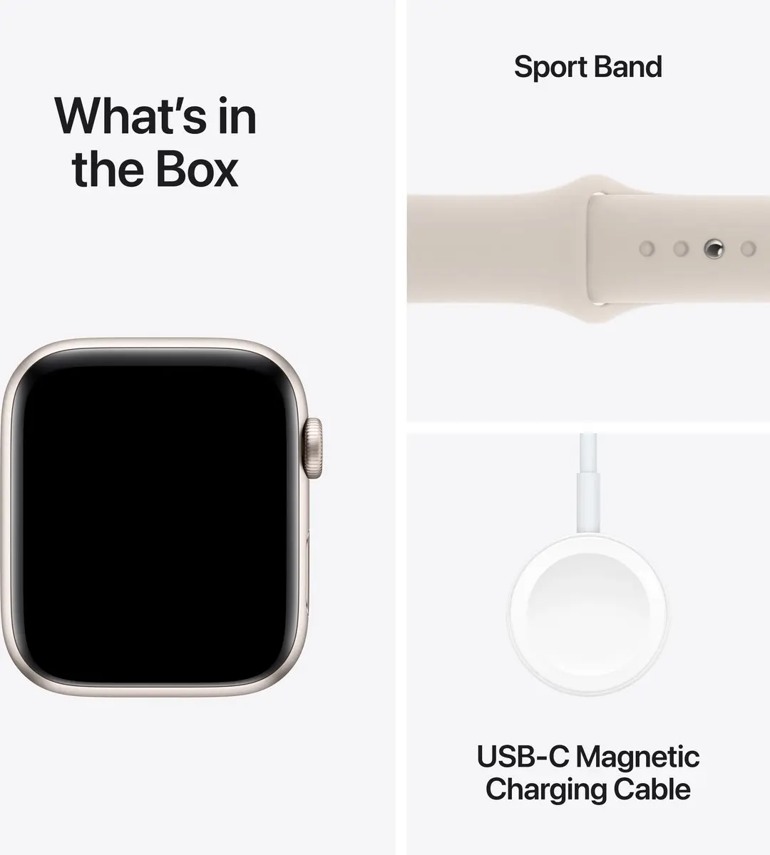 Apple Watch SE 2023 GPS+Cellular 44mm Starlight Aluminium