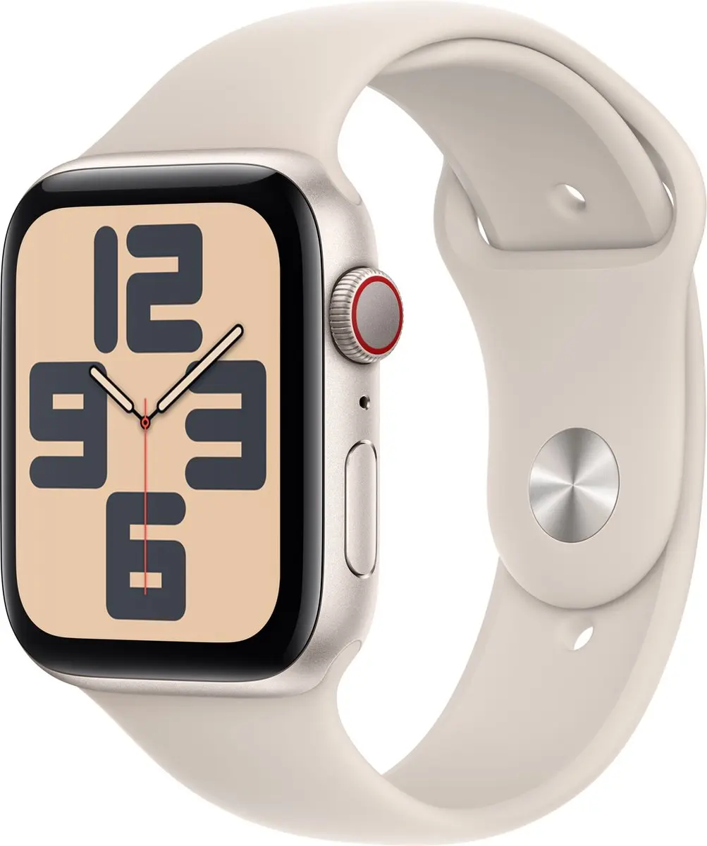 Apple Watch SE 2023 GPS+Cellular 44mm Starlight Aluminium