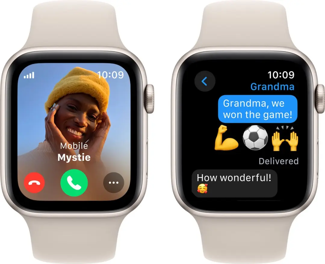 Apple Watch SE 2023 GPS+Cellular 44mm Starlight Aluminium