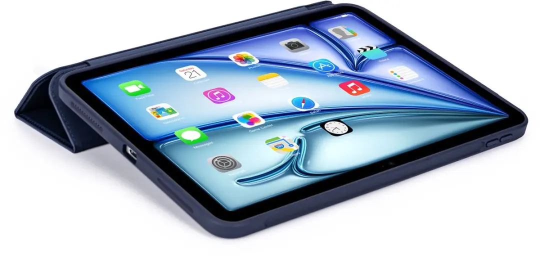 Decoded Textured Silicon Hoes iPad 11 Air 2026 - Navy