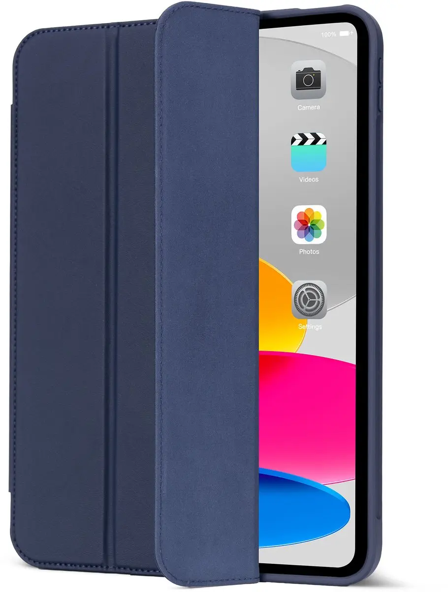 Decoded Textured Silicon Hoes iPad 11 Air 2026 - Navy