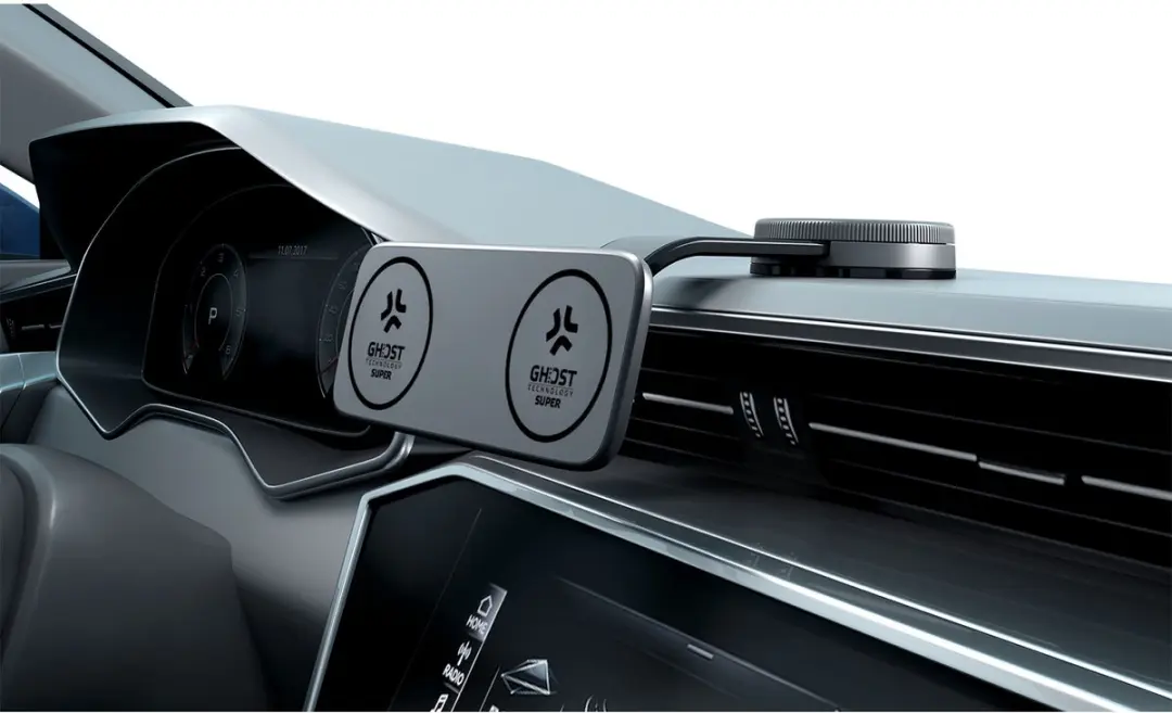 Celly Ghost Magnetische Smartphonehouder - Zwart - afbeelding 6 van 6