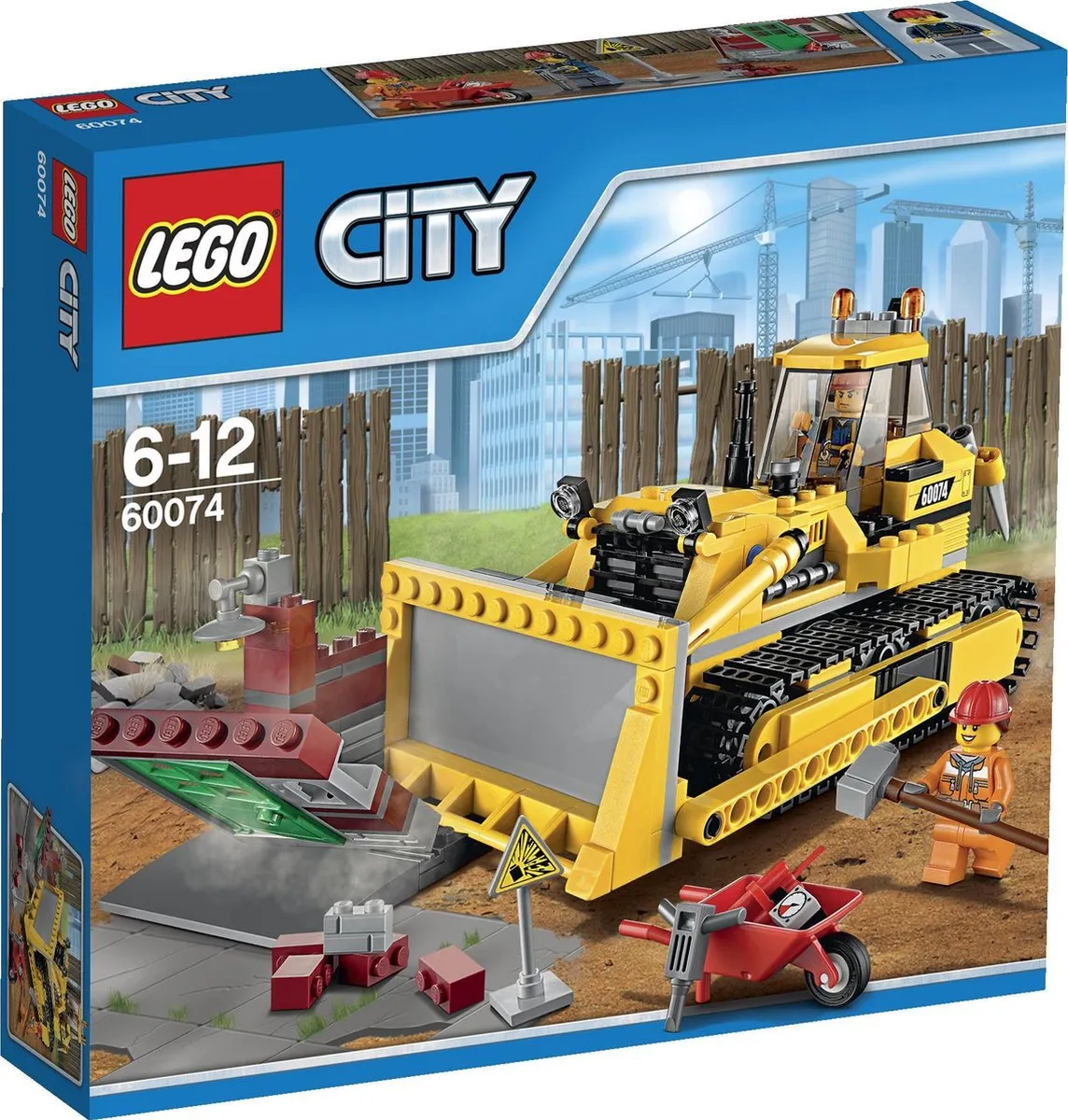 LEGO City Bulldozer 60074