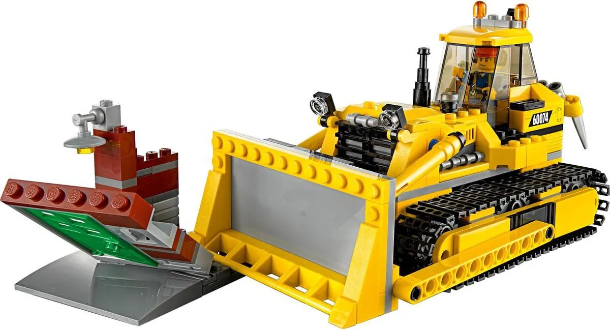 LEGO City Bulldozer 60074 - 384 Stukken - afbeelding 4 van 6
