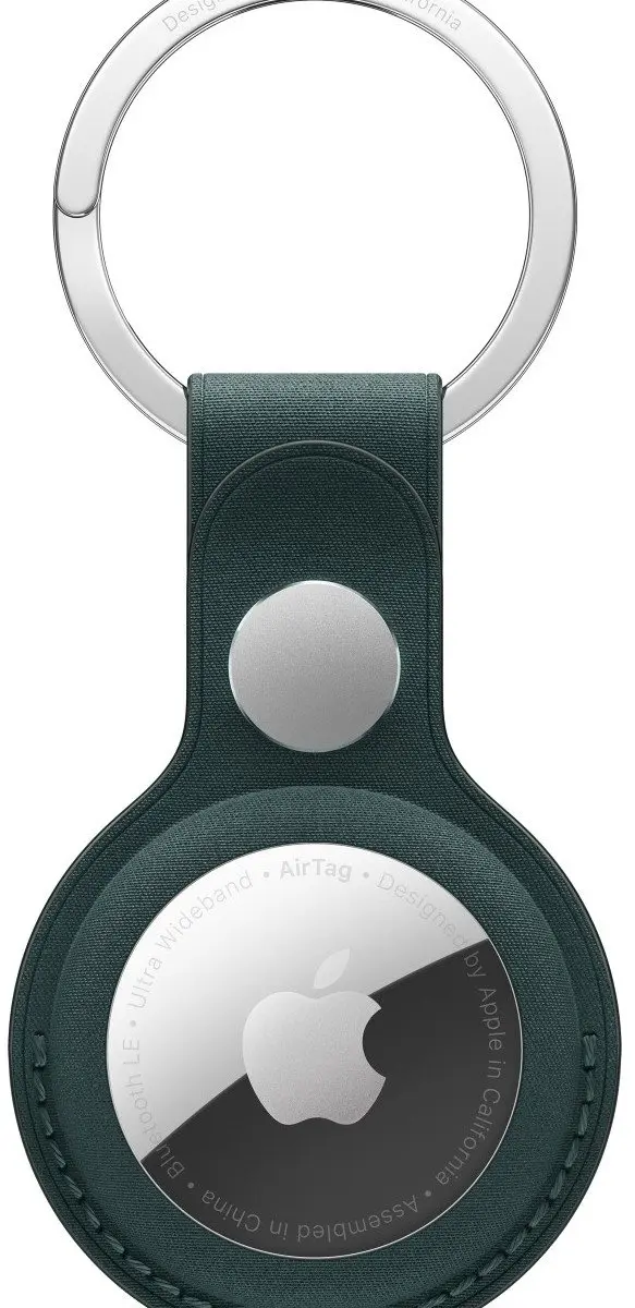 Apple AirTag Sleutelhanger FineWoven - Dark Green