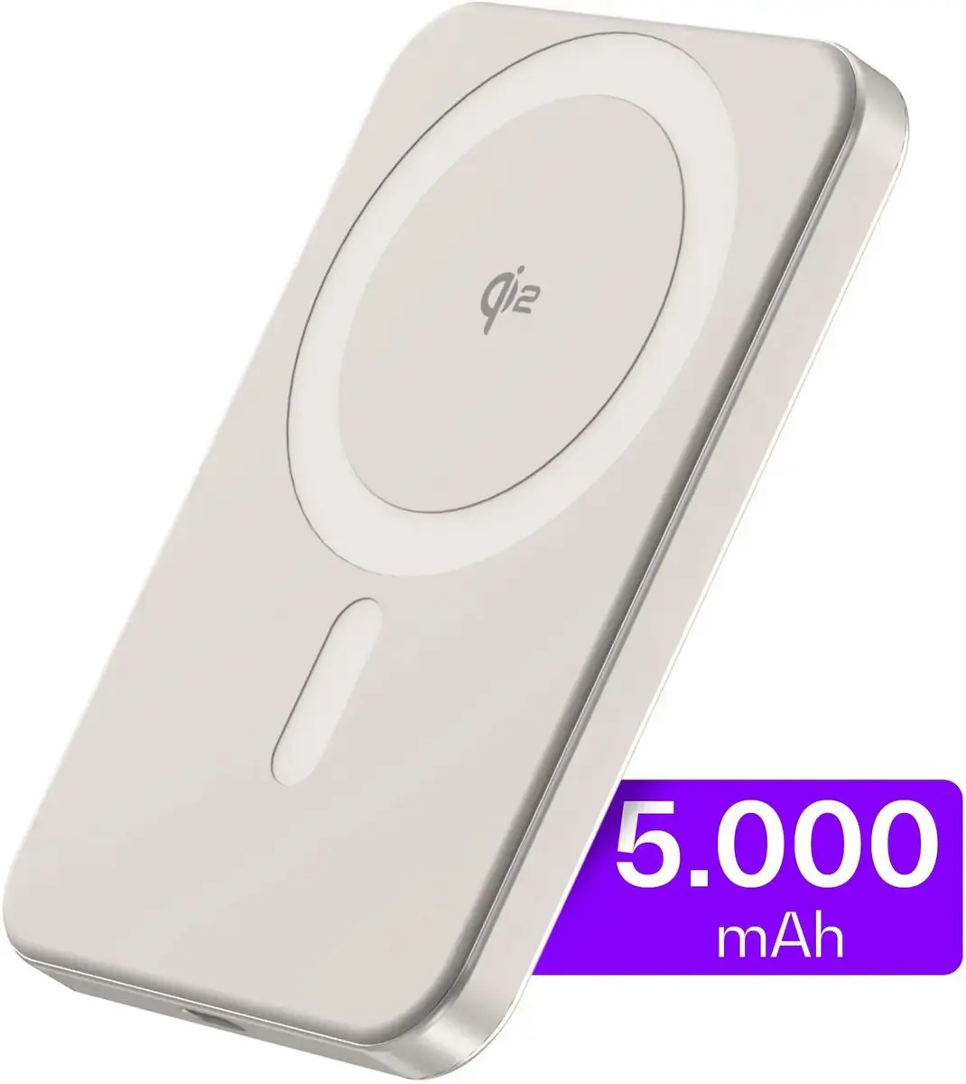Buddi Connect Pro Powerbank 5000mAh - Ultra Dun - Titanium