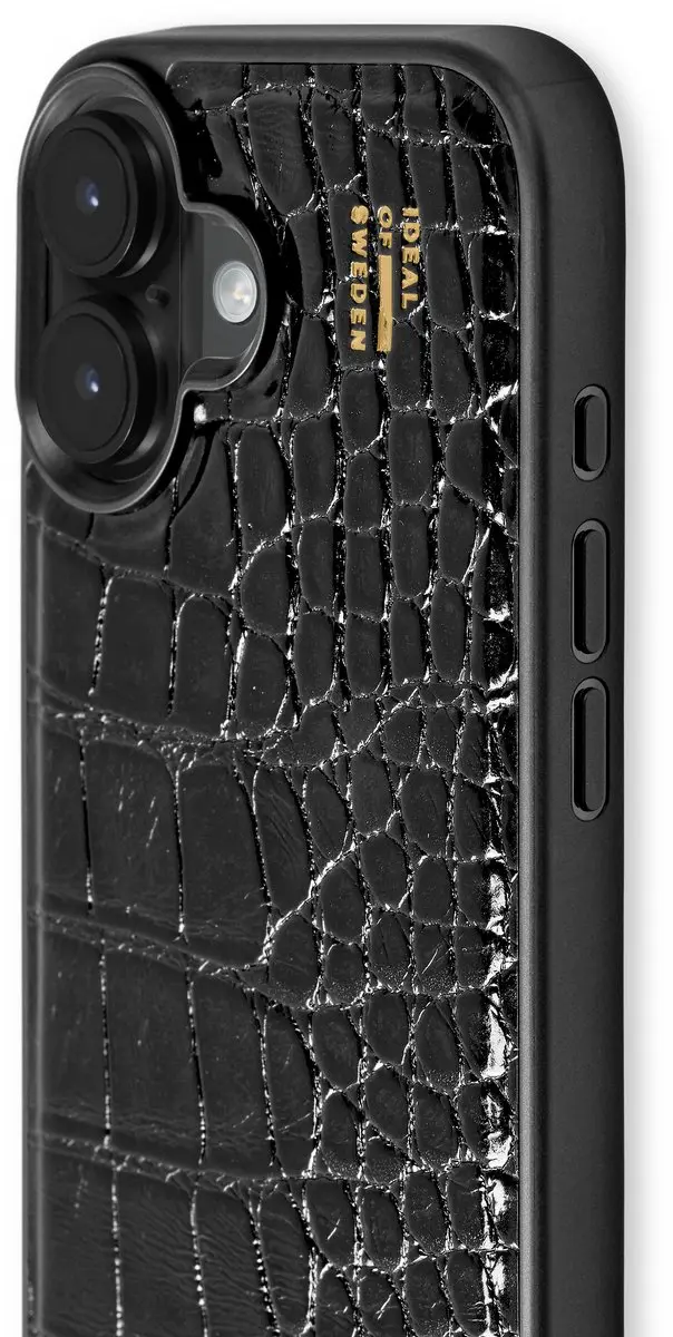 iDeal of Sweden Vegan Leather Case iPhone 16 - Magsafe - IDVLCMS-I2461-334 - Zwart