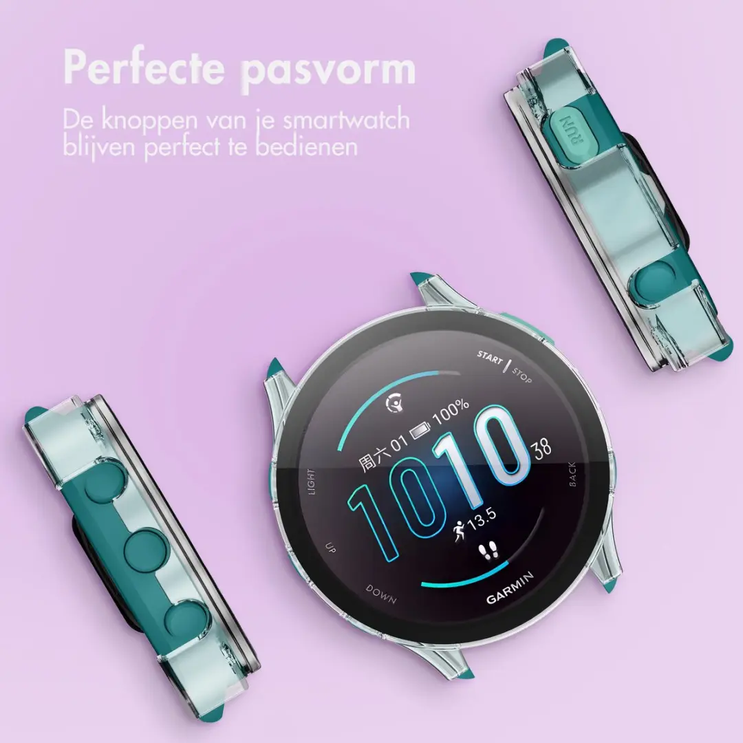 Imoshion Screen Protector Garmin Forerunner 165 43mm - Transparant