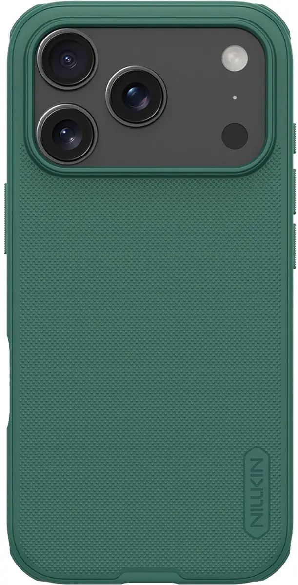 Nillkin Super Frosted Pro Bi-Material Hoesje iPhone 17 Pro Max - Donkergroen - afbeelding 2 van 5