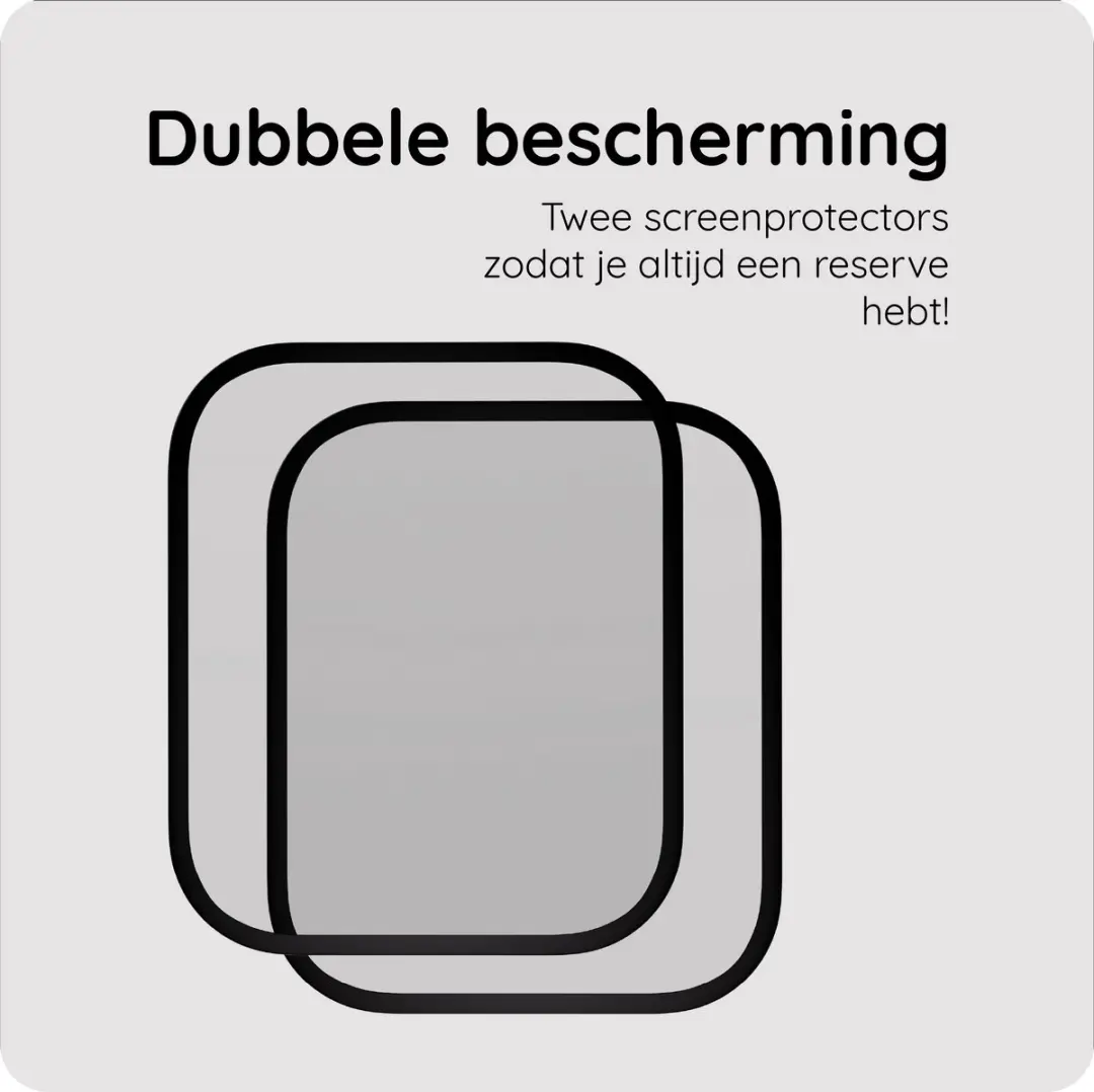 Just in Case Screenprotector Apple Watch 42mm - 2 Stuks - Gehard Glas