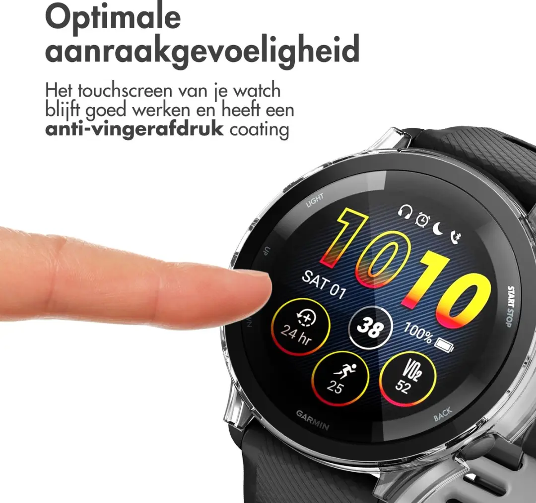 Imoshion Screen Protector Garmin Forerunner 265 - 46mm - Transparant