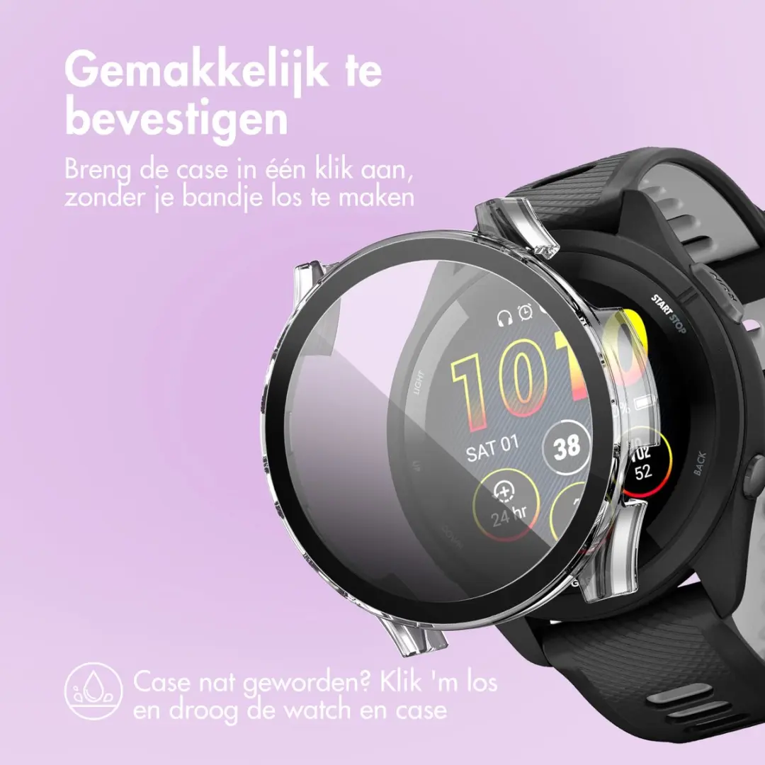 Imoshion Screen Protector Garmin Forerunner 265 - 46mm - Transparant