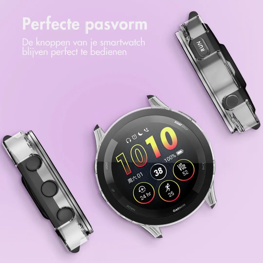 Imoshion Screen Protector Garmin Forerunner 265 - 46mm - Transparant