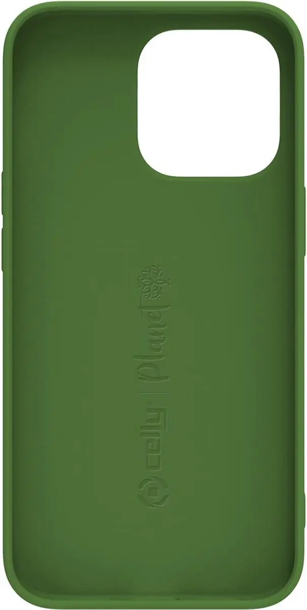 Celly Planet Siliconen Hoesje iPhone 14 Pro - Groen - 8021735197133
