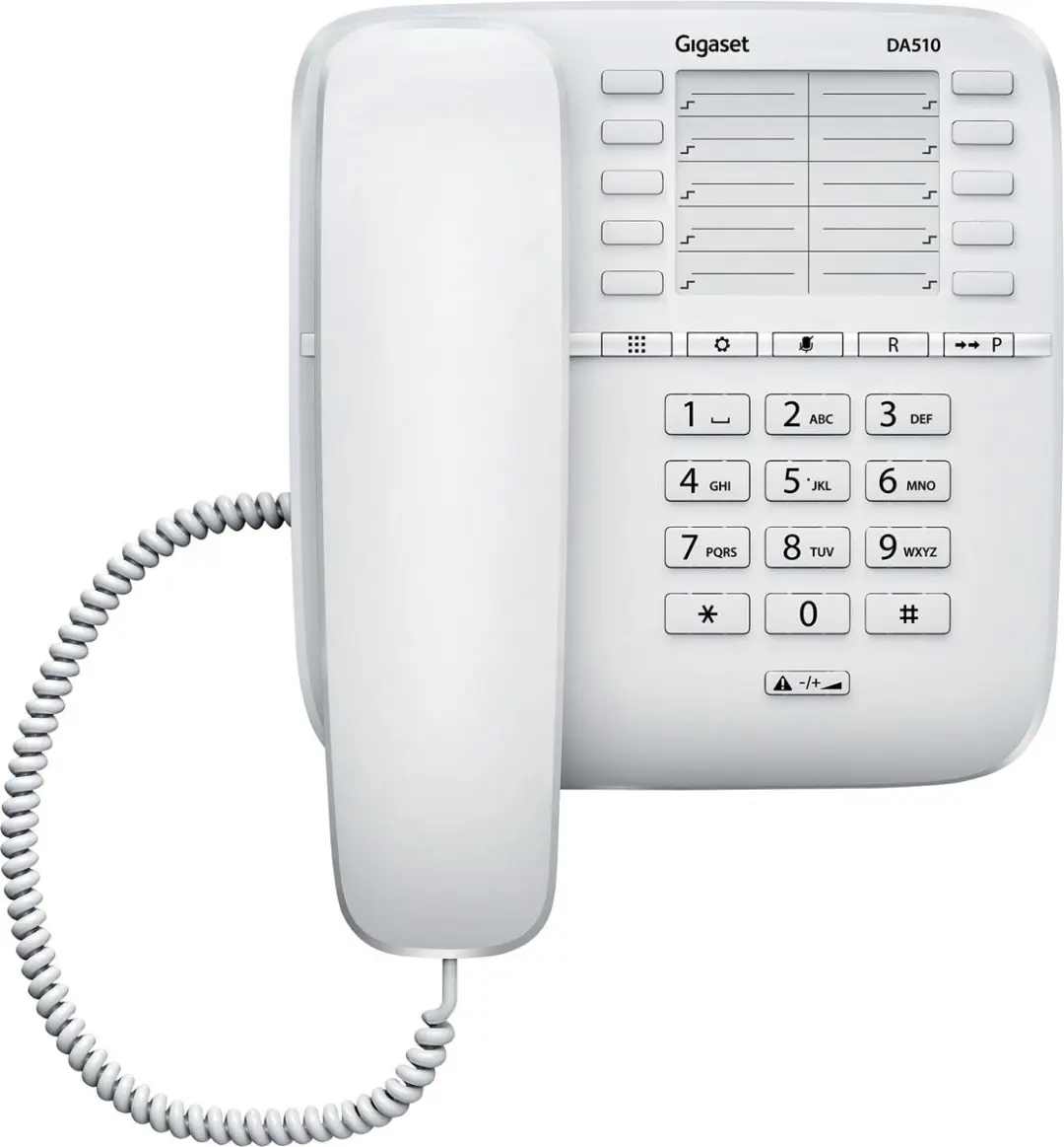Gigaset DA510 Analoge Telefoon - Wit