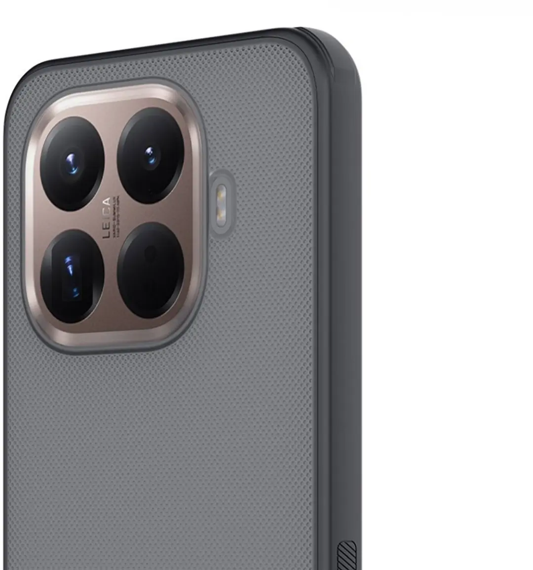 Nillkin Super Frosted Pro Bi-Material Hoesje Xiaomi 15T Pro - Transparant zwart