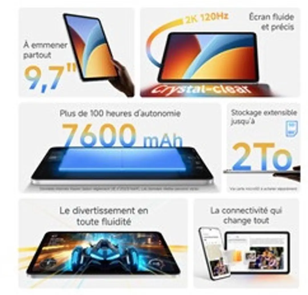 Xiaomi Redmi Pad 2 9.7 - 64GB - Grijs